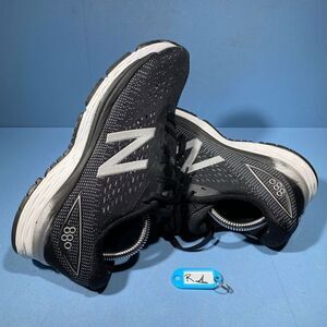 New Balance Womens 880 V9 W880BK9 Black Running Shoes Sneakers Size 8.5 B